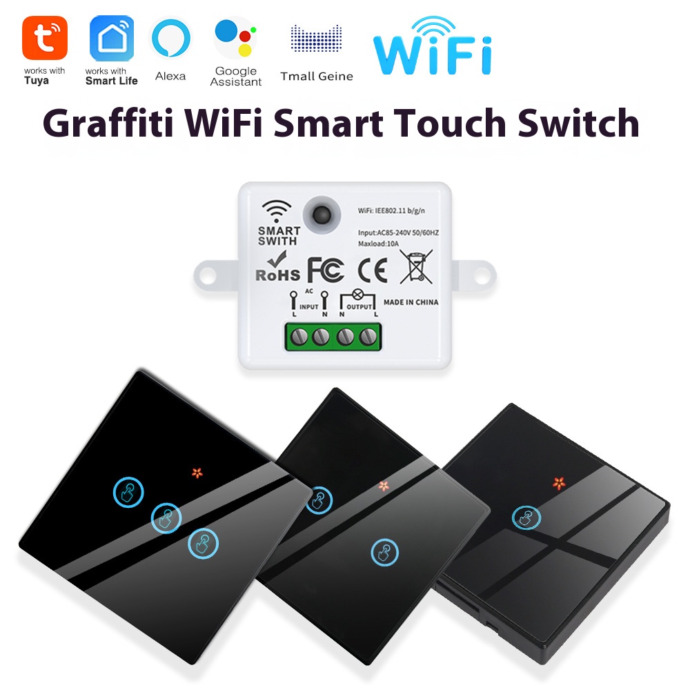 Smart Home Voice Control - Dispositivo di Spegnimento Intelligente Tuya con