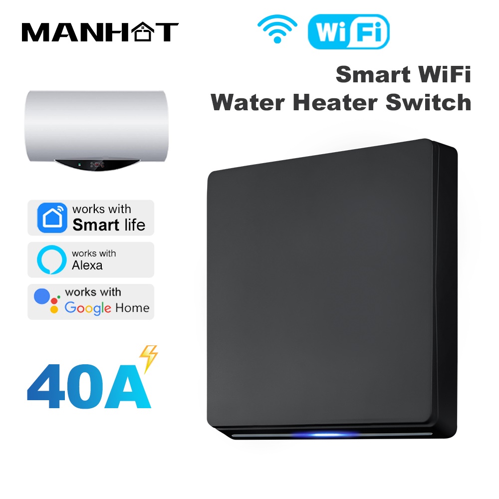 Smart Home Voice Control - Interruttore Intelligente WiFi MANHOT EU per