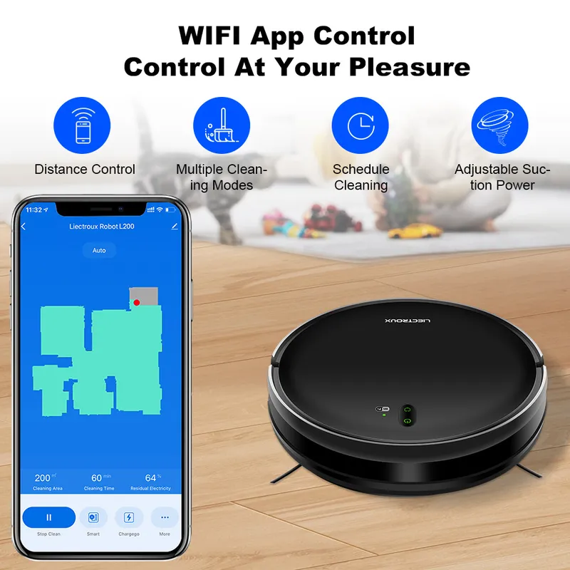 Vacuum Cleaner Smart Home - per il robot aspirapolvere LIECTROUX L200,