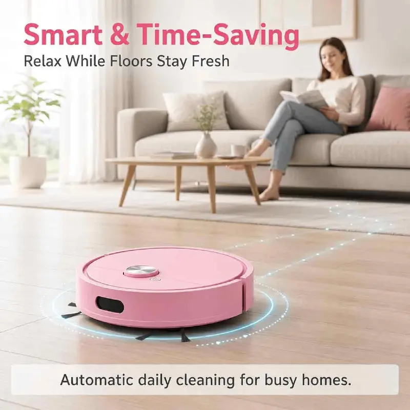Vacuum Cleaner Smart Home - Robot Aspirapolvere e Lavapavimenti 3 in