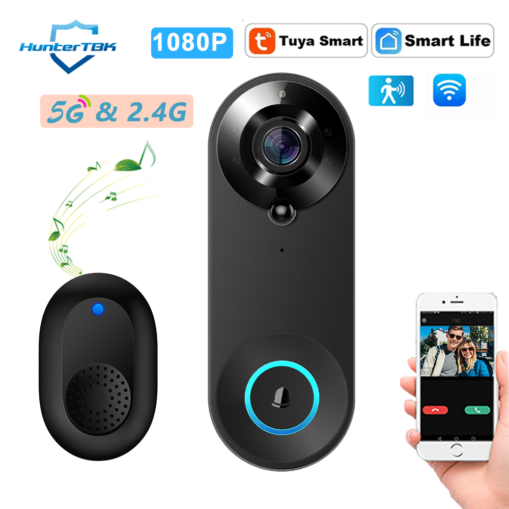 Smart Home Video Doorbell Enhanced Security With Smart Doorbell - Campanello Video WiFi 5G 2.4G con