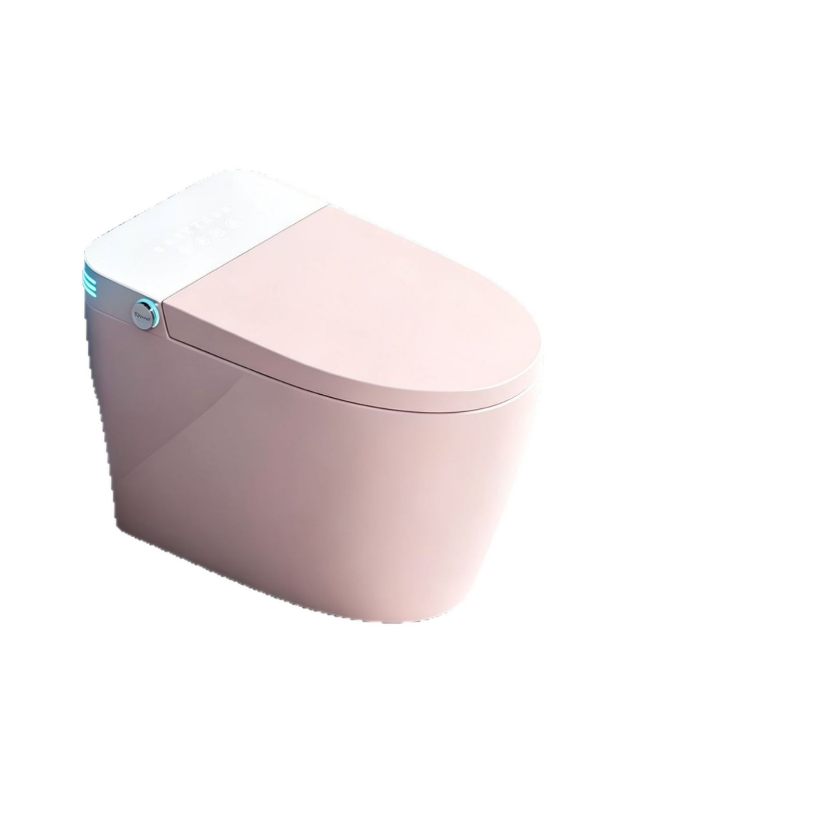 Smart Home Uses - WC Intelligente, Rosa, Tutto-in-Uno Automatico, Senza