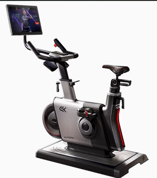 Smart Home Uses - Cyclette in Acciaio con Display LCD,
