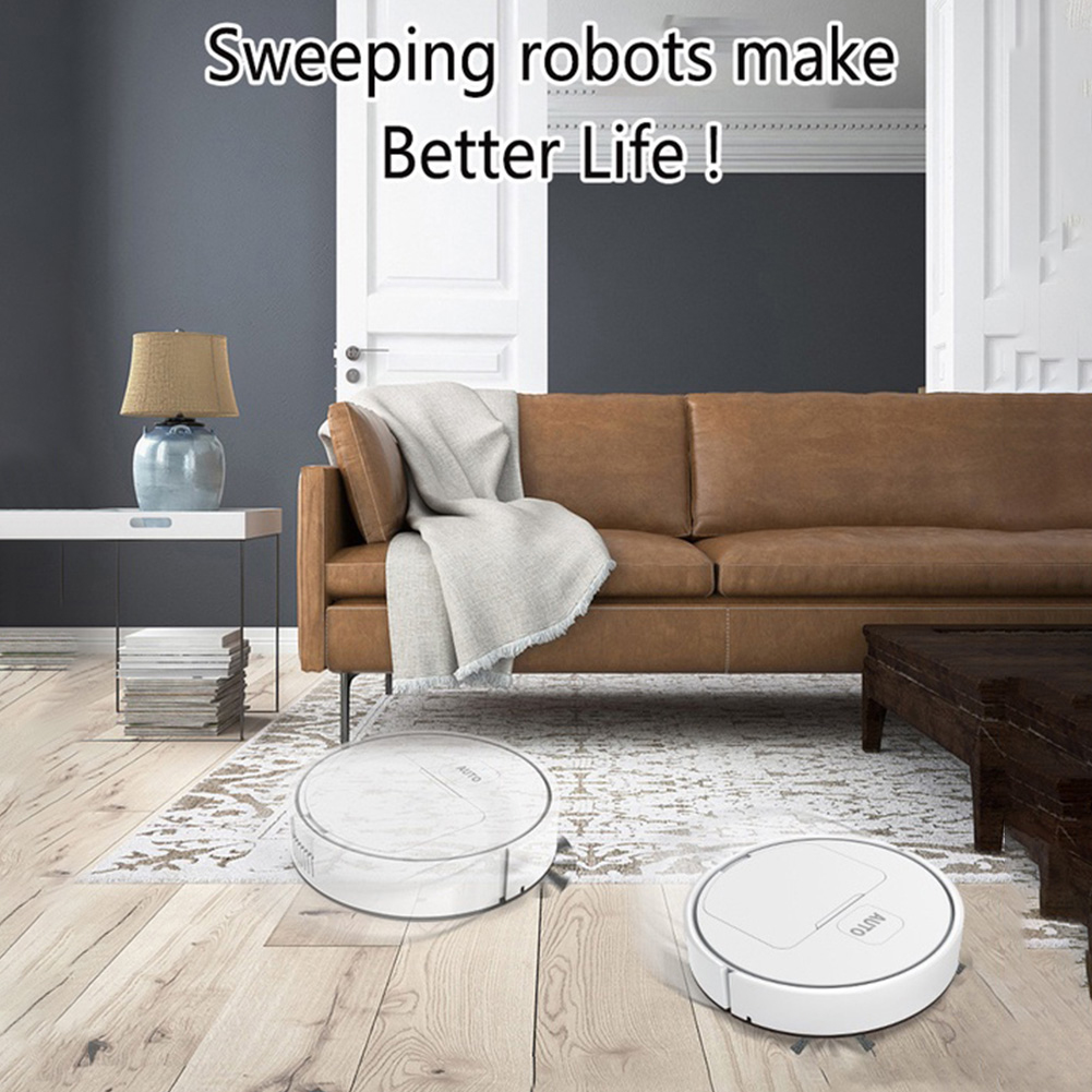 Vacuum Cleaner Smart Home - Robot Aspirapolvere e Lavapavimenti Ricaricabile USB