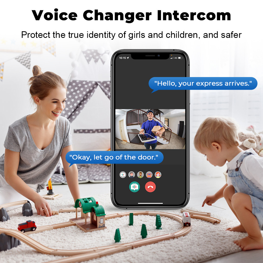 Campanello Video Wireless con  - Smart Home Video Doorbell Enhanced Security With Smart Doorbell recensione e prezzo