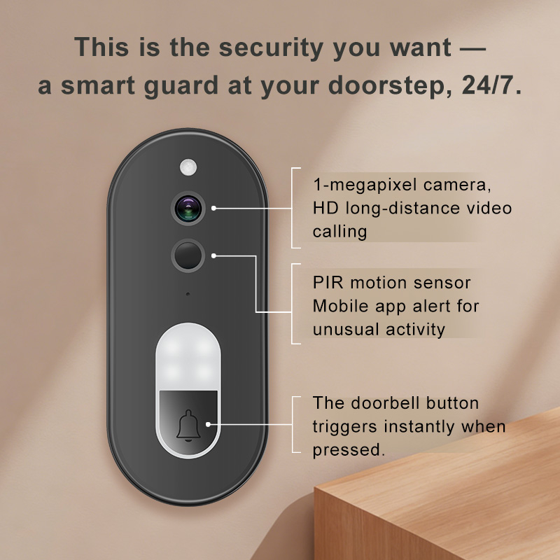 Campanello Video WiFi Wireless - Smart Home Video Doorbell Enhanced Security With Smart Doorbell recensione e prezzo