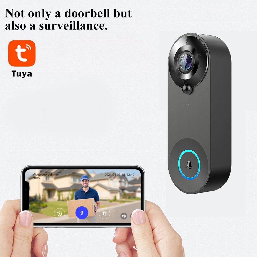 Tuya 1080P Wireless WIFI Campa - Smart Home Video Doorbell Enhanced Security With Smart Doorbell recensione e prezzo
