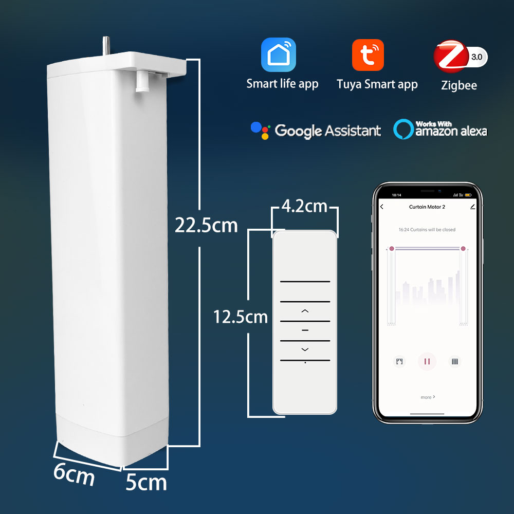 Tuya ZigBee Alexa Tende intell - Smart Curtain Robot recensione e prezzo