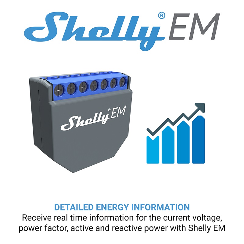 SHELLY EM Interruttore Intelli - Smart Home Voice Control recensione e prezzo