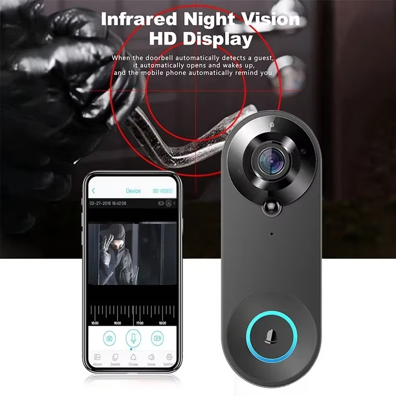 HD 1080P Campanello senza fili - Smart Home Video Doorbell Enhanced Security With Smart Doorbell recensione e prezzo