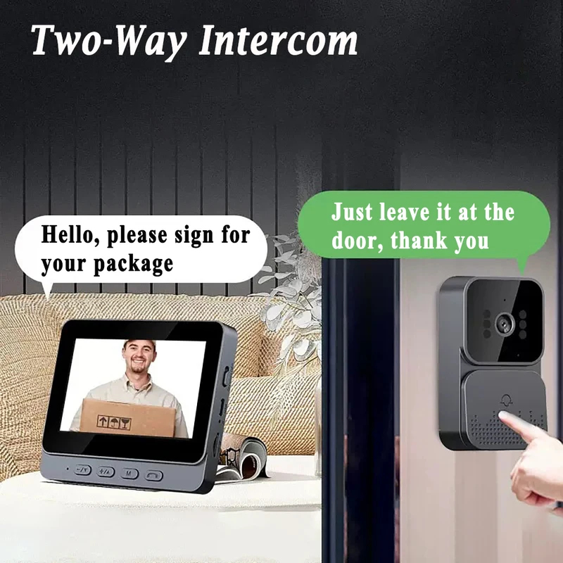 Campanello Intelligente WiFi 2 - Smart Home Video Doorbell Enhanced Security With Smart Doorbell recensione e prezzo