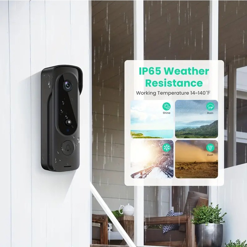 Campanello senza fili esterno  - Smart Home Video Doorbell Enhanced Security With Smart Doorbell recensione e prezzo