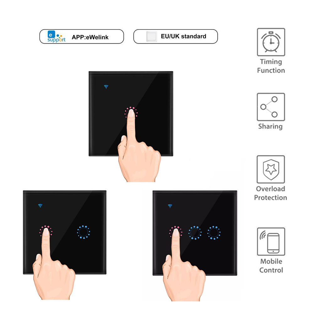 WiFi Smart Switch 10A 2200W/Ga - Smart Home Voice Control recensione e prezzo
