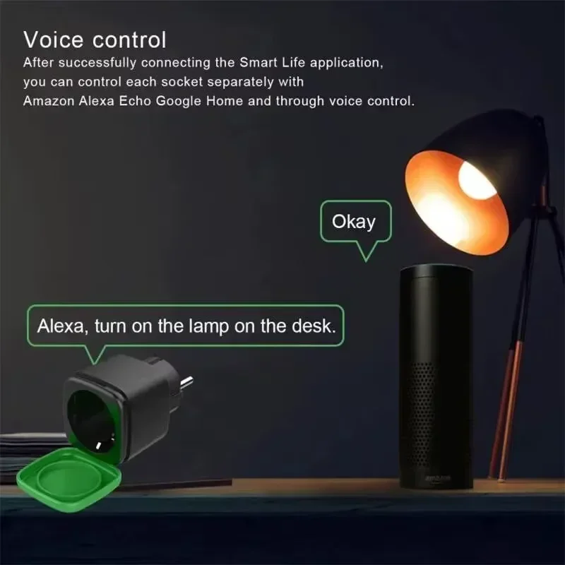 Presa Intelligente WiFi Tuya E - Smart Home Voice Control recensione e prezzo