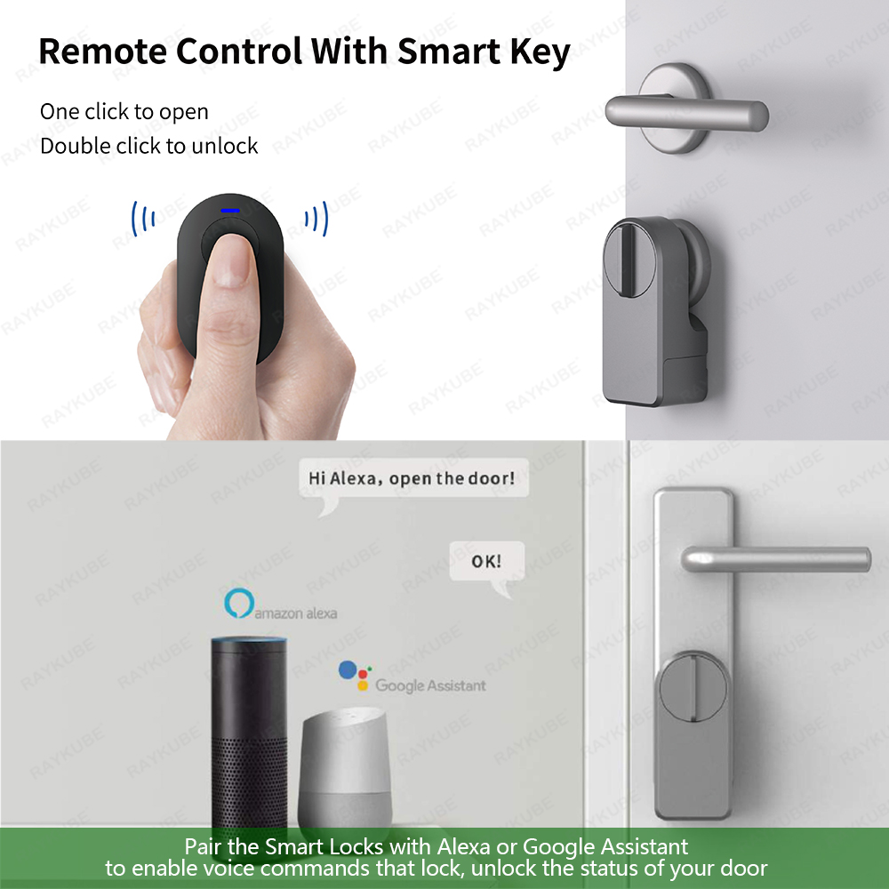 RAYKUBE A1 Pro Tuya BEL Set se - Smart Home Lock recensione e prezzo