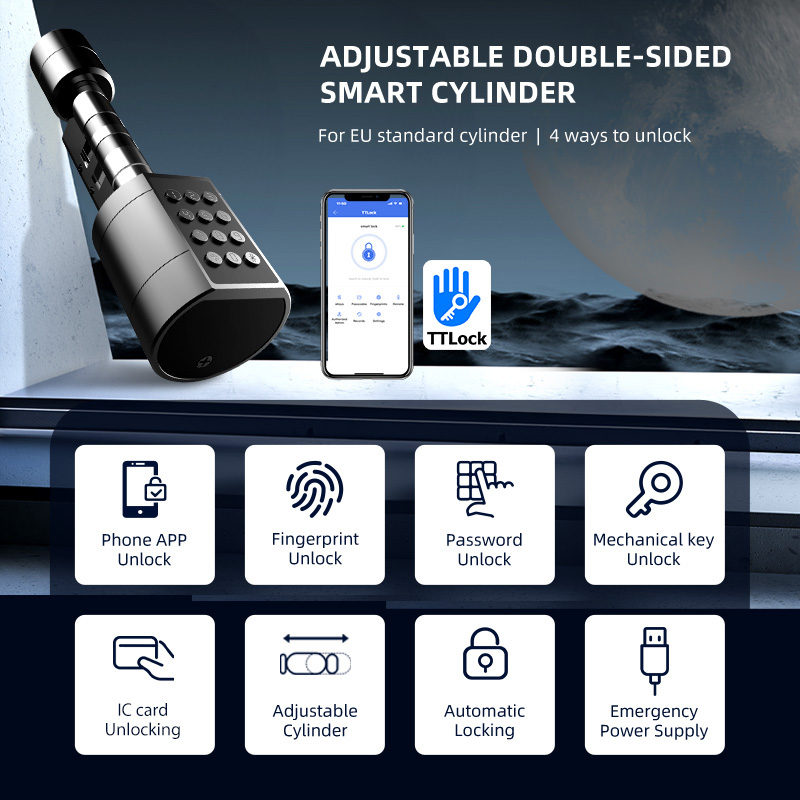 Smart Euro Serratura cilindric - Smart Home Lock recensione e prezzo