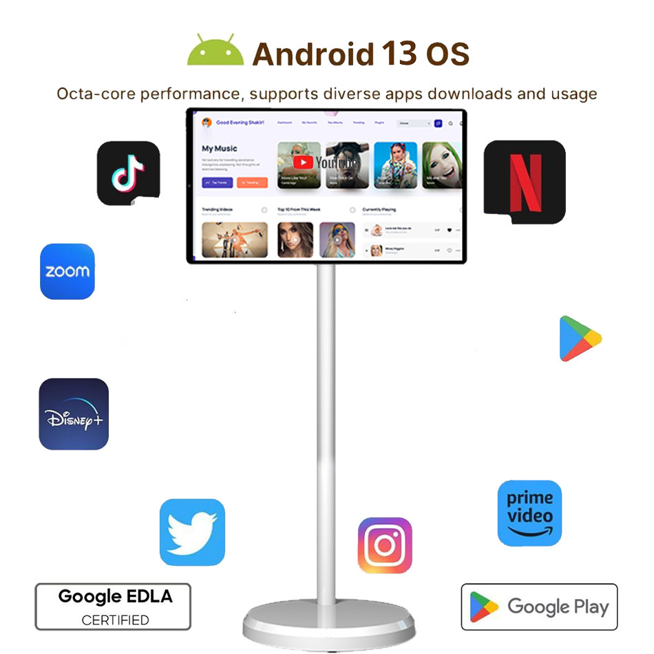 TV LED Bianca da 21,5 Pollici  - Smart Home Speaker recensione e prezzo