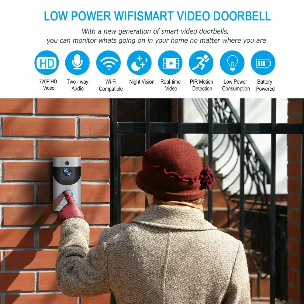 Campanello Wireless WIFI HD 72 - Smart Home Video Doorbell Enhanced Security With Smart Doorbell recensione e prezzo