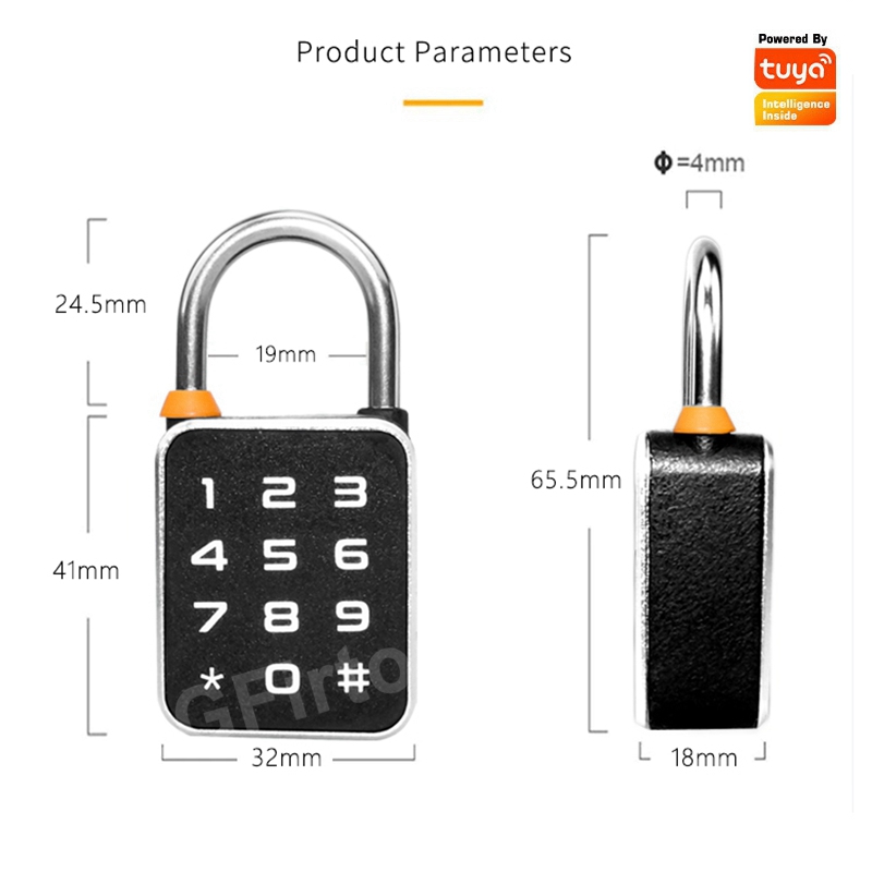 Tuya Bluetooth APP Codice pass - Smart Home Lock recensione e prezzo
