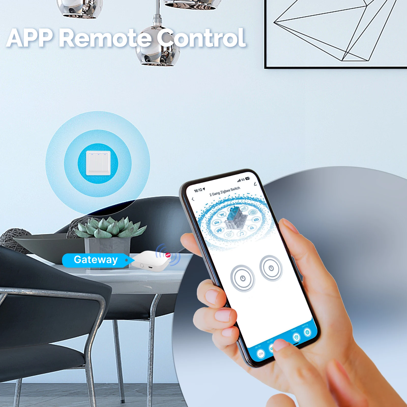 MOES ZigBee Smart Light Switch - Smart Home Voice Control recensione e prezzo